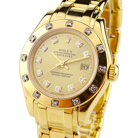 rolex lady datejust pearlmaster